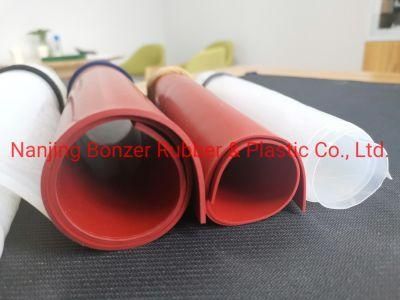 0.5mm High Temperature Resistant Transparent Silicone Rubber Sheet Rubber Flooring Rubber Mat Rubber Floor