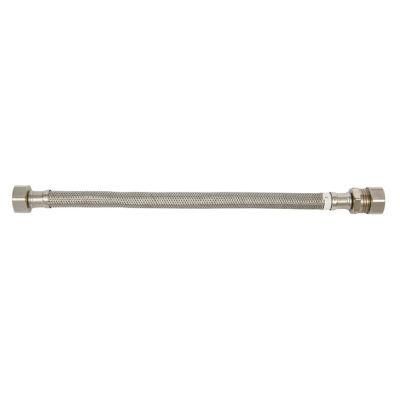 British Market Stainless Steel Braided Hose, Brass Nuts D13.5*30cm