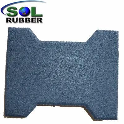 45mm Terracotta EPDM/SBR Horse Stable Mat Rubber Tile Paver