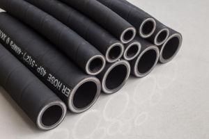 Construction Equipment 4sp/4sh Synthetic Rubber Hose /Hydraulic Rubber Hose