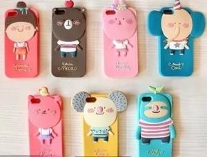 Silicone Phone Case Cartoon Animal Style