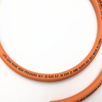 8mm High Pressure Natural LPG Gas Hose for Cooker