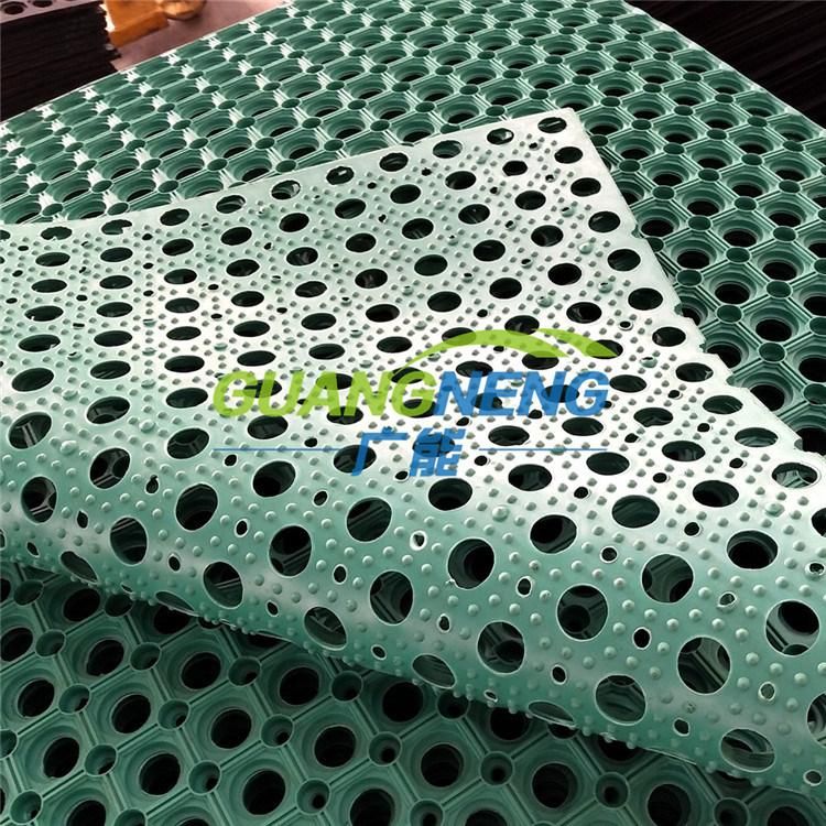 Anti-Fatigue Indoor Anti-Static Laboratory Rubber Hollow Mat