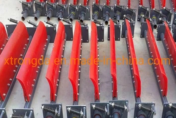 Rubber PU Scraper Blades for Conveyor Belts Cleaning
