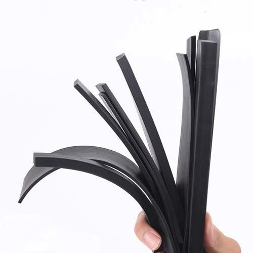 Auto Car Glass Silicone FKM EPDM NBR Weather Stripping Curtain Wall Flexible Seal Profile CR Rubber Extrusion Seals