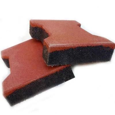 Anti-Slip Water Seepage Bone Brick Rubber Brick Tiles Floor