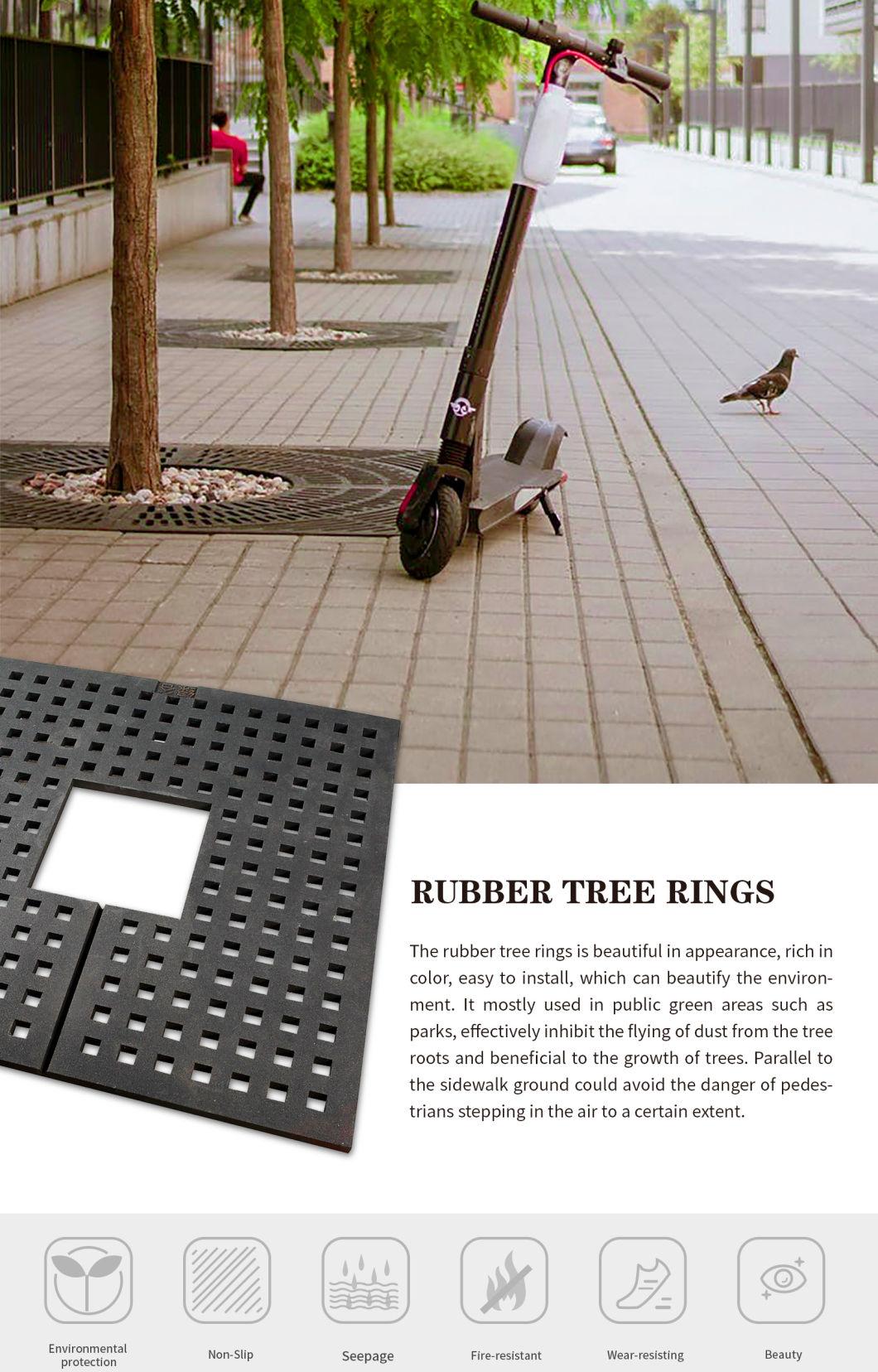 Factory Customized Recycled Colored Soft Playground EPDM Rubber Mulch for Tree Ring for Garden with CE/En71/En1177/Reach/ISO10140